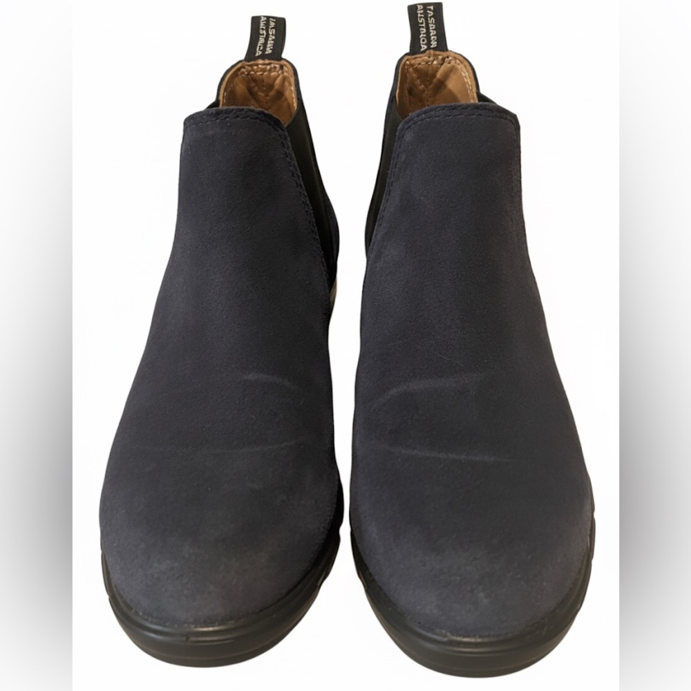 Women’s Blundstone low heel elastic (Nubuck) short boot